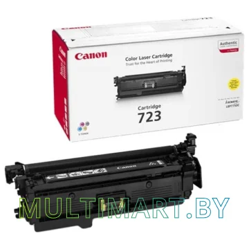 Картридж Canon 723 Y картинка 2